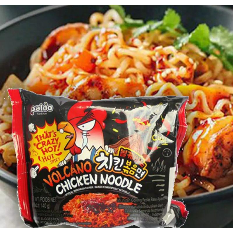 Jual Paldo Mie Volcano Spicy Chicken Paldo Korean Volcano Noodle