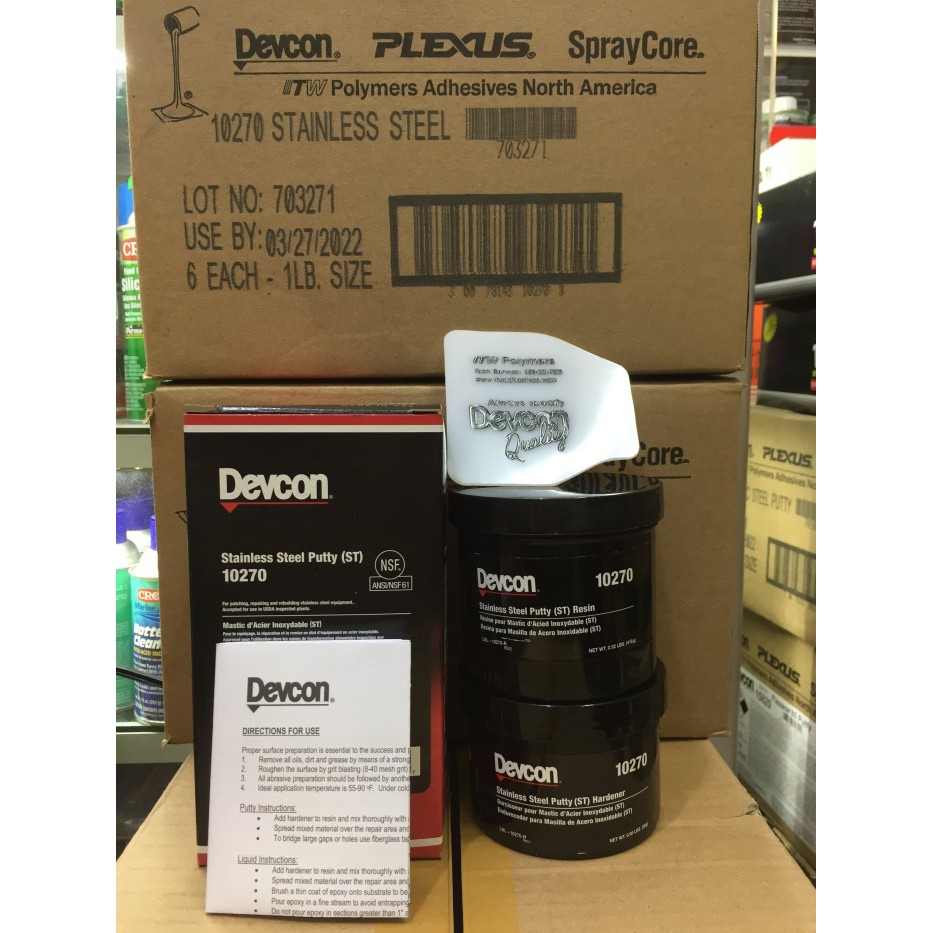Jual devcon stainless steel putty devcon 10270 | Shopee Indonesia