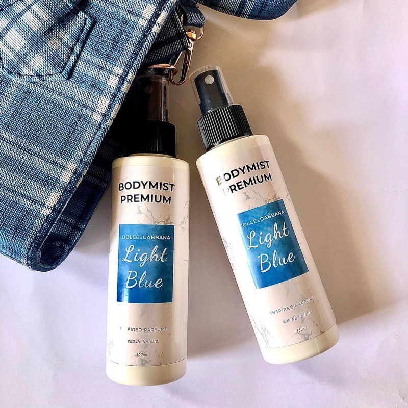 Jual BODY MIST DOLCE & GABBANA LIGHT BLUE Shopee Indonesia
