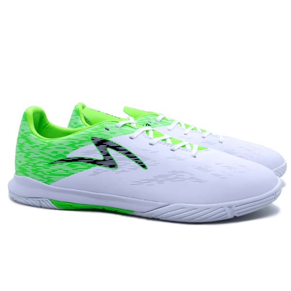 Jual Sepatu Futsal SPECS ACCELERATOR ALPHA PRO IN - White / Green gecko ...