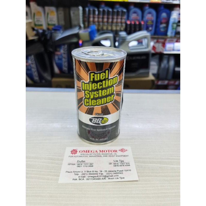 Jual bg fuel injection system cleaner 350ml (original asli 100% ...