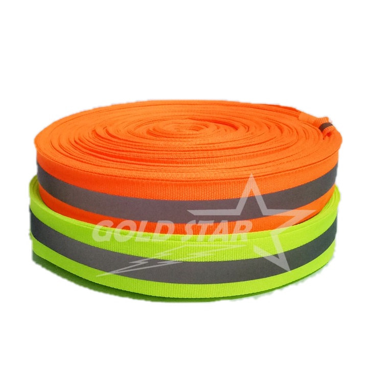 Jual Pita Scotlight Garis Skotlet Setrip List Tengah Kain Reflector 1 ...