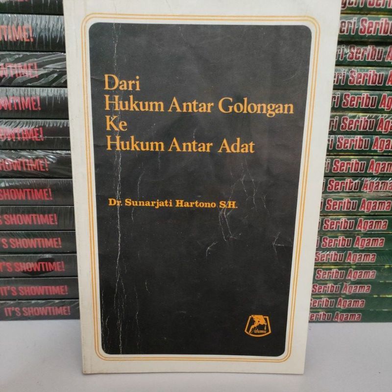 Jual Buku Original - Buku Dari Hukum Antar Golongan Ke Hukum Antar Adat ...