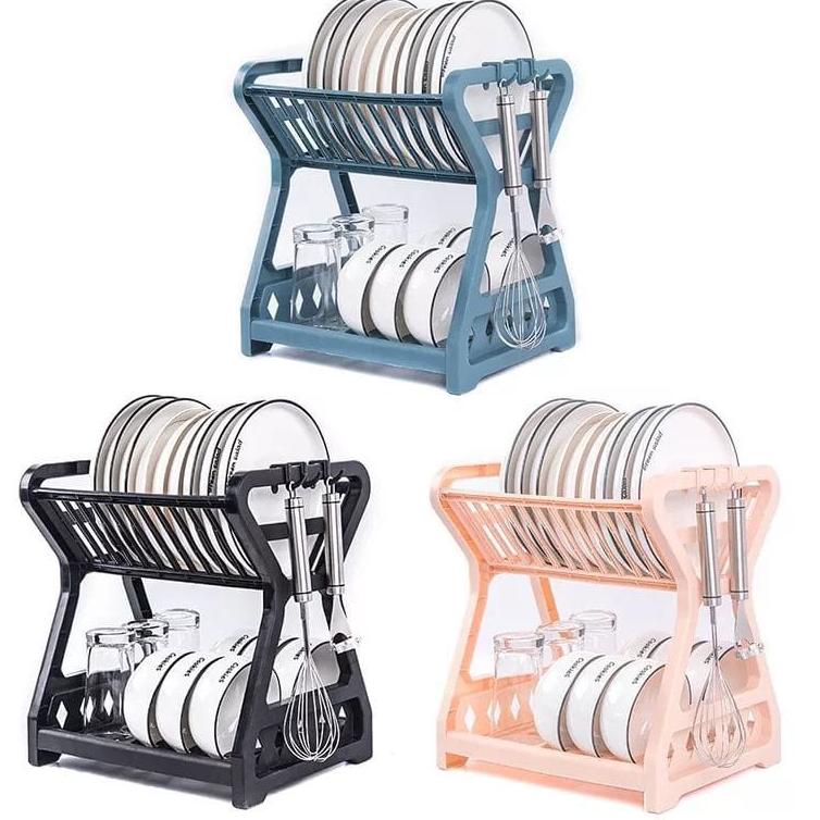 Jual SHOPEE MALL Mgp73 OS - Rak piring Dapur Baskom / Rak Piring 2 ...