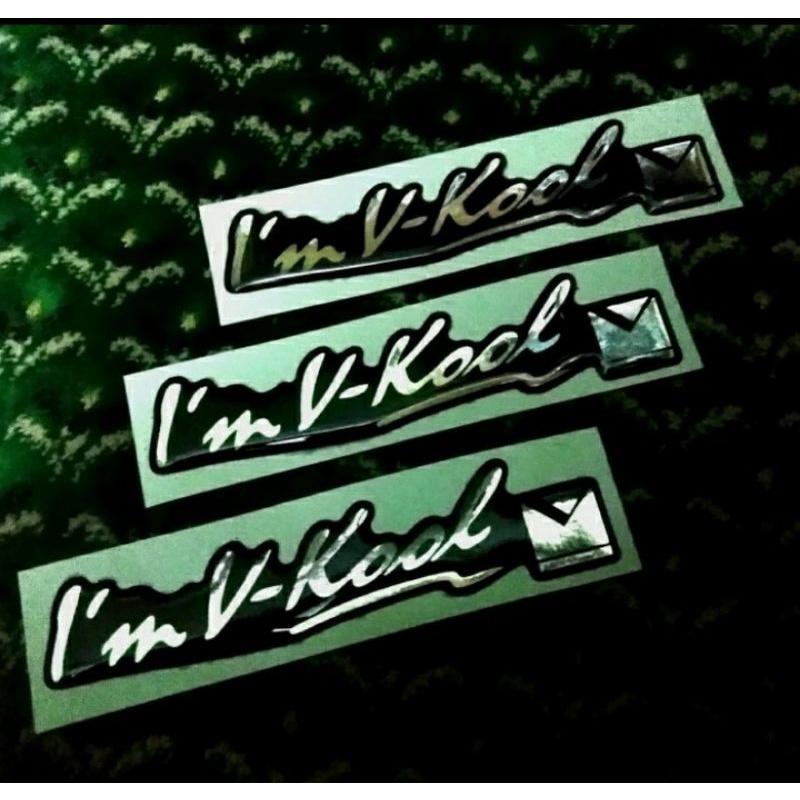 Jual Stiker Kaca Film Mobil Timbul Im VKool V Kool V-Kool Silver Chrome ...