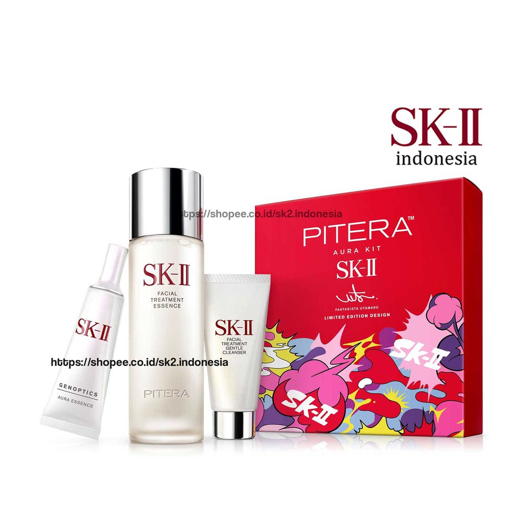 Jual SK-II SK2 SKII Pitera Aura Kit Limited Edition / Aura Essence