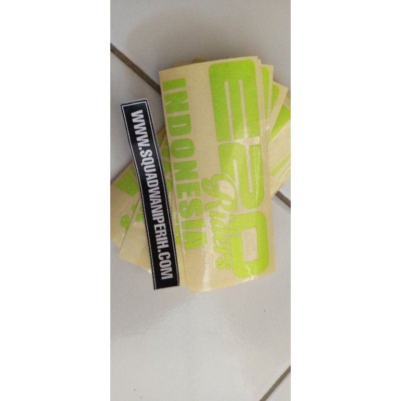 Jual cutting sticker e20 rider | Shopee Indonesia