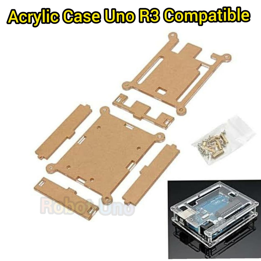 Jual Acrylic Case UNO R3 | Shopee Indonesia