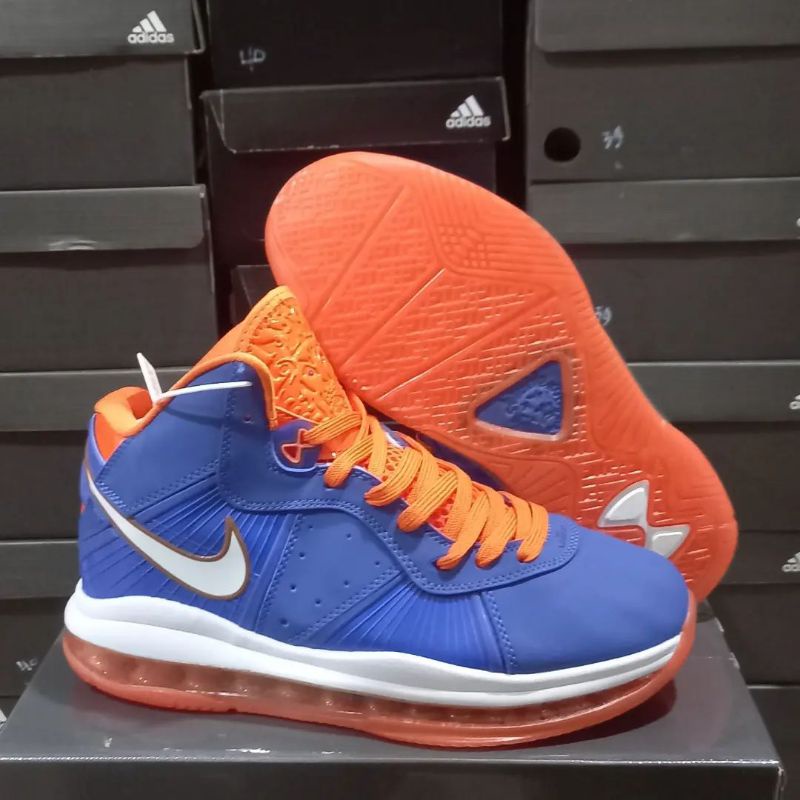 Jual SEPATU BASKET NIKE LEBRON 8 HWC BLUE Shopee Indonesia