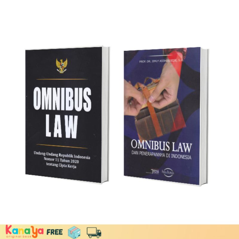 Jual OMNIBUS LAW Dan Penerapannya Di Indonesia Undang-Undang Republik ...