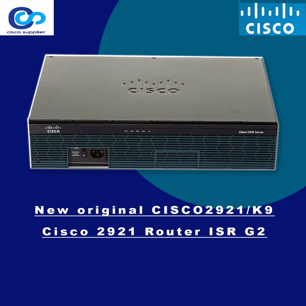 Jual CISCO2921/K9 Cisco 2921 Router ISR G2 | Shopee Indonesia