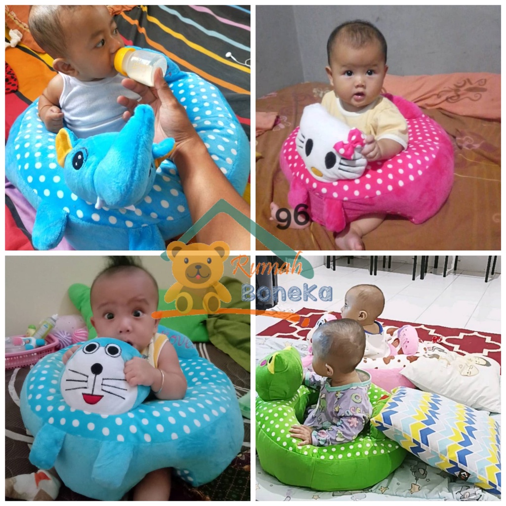 Jual Sofa Belajar Duduk Bayi 3 12 bulan / Sofa Bayi Karakter Alat