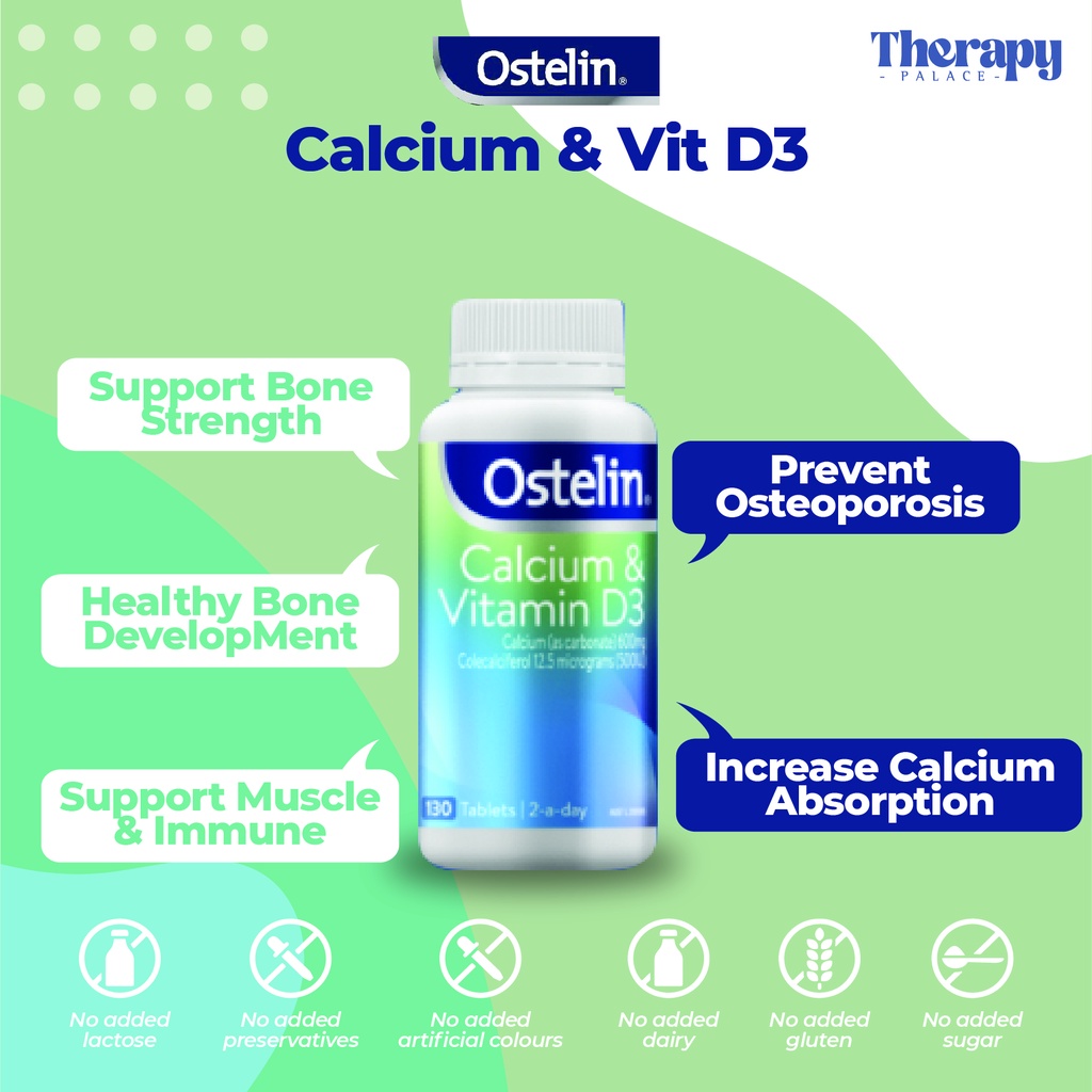 Jual Ostelin Calcium & Vit D3 Shopee Indonesia