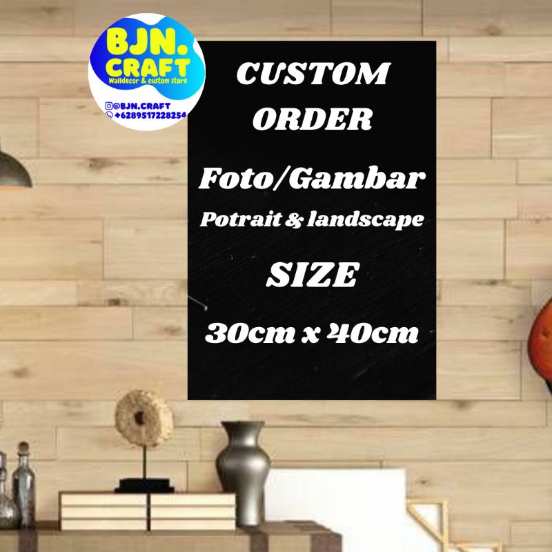 Jual request foto atau gambar figura hiasan dinding murah | Shopee