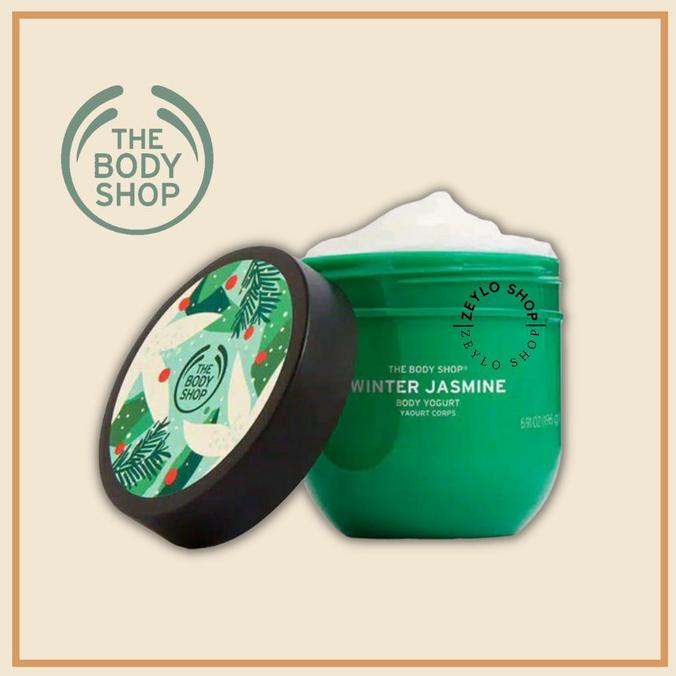 Jual Produk Terbaru Body Shop Winter Jasmine Body Yogurt 200Ml Shopee