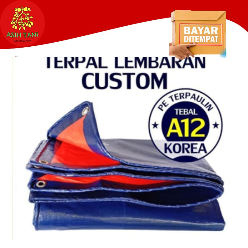 Jual Terpal PE Custom Terpaulin Korea A12 Original Harga Per Meter ...