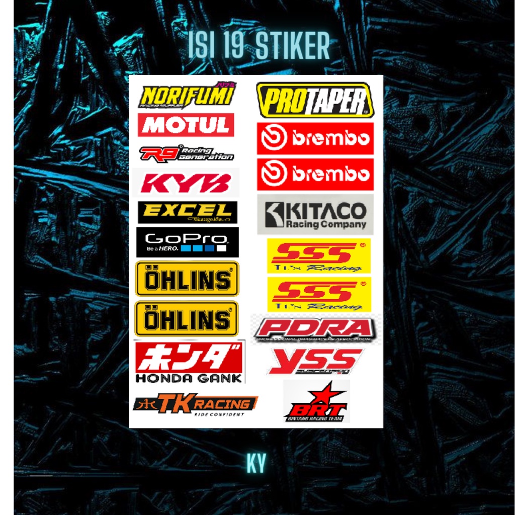 Jual Stiker racing | Shopee Indonesia