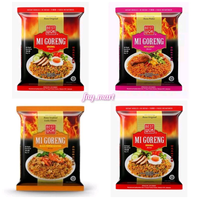 Jual Mie Goreng Best Work 85gr Best Wok Mie Goreng Instan Shopee Indonesia