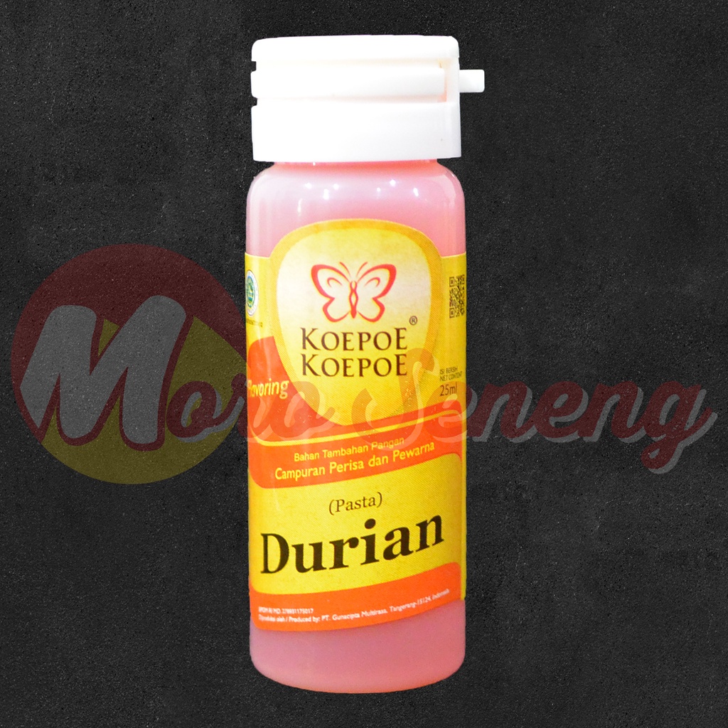 Jual Perisa Pasta Durian Botol Kecil Kupu Duren Koepoe | Shopee Indonesia