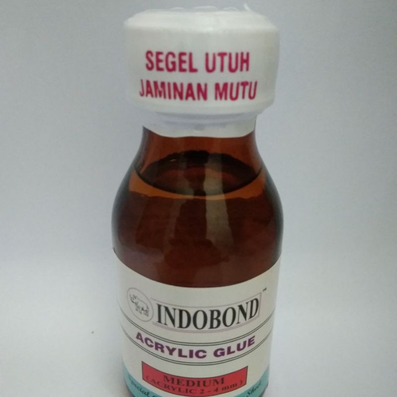Jual lem akrilik indobond (techno glue) tipe medium 70ml (2mm-5mm ...