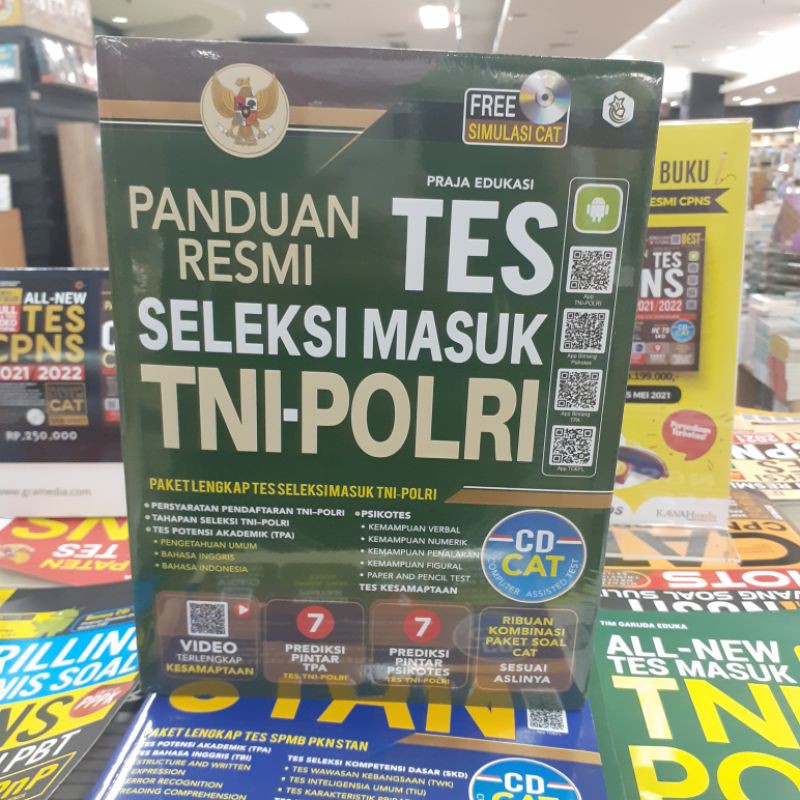 Jual Buku Latihan Soal Pembahasan Panduan Resmi Tes Seleksi Masuk Tni