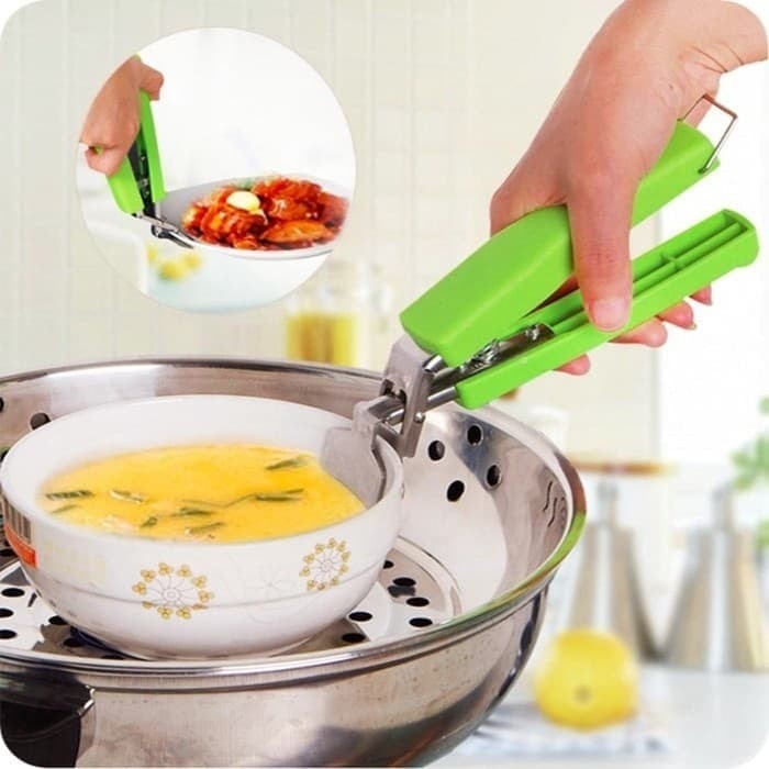 Jual Penjepit Mangkok jepitan piring anti panas panci pencapit | Shopee ...