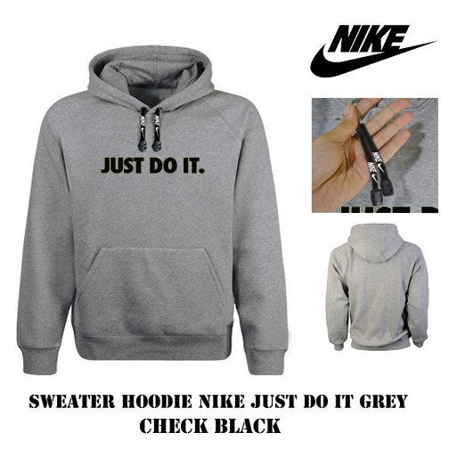 Jual sweater hoodie pria nike just do it distro jaket casual