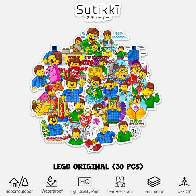 Jual Sticker Pack Lego Original Origin Originals Stiker Laptop Sepeda ...