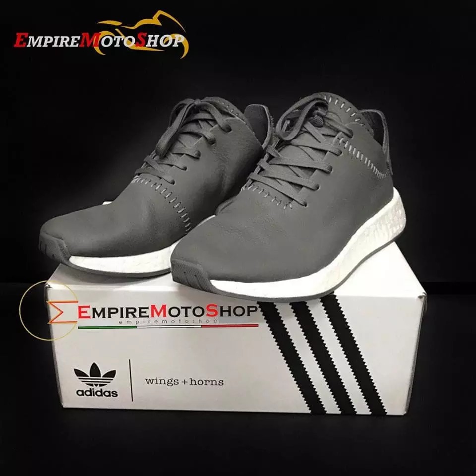adidas gazelle silver green womens adidas x Wings + Horns NMD_R2 main image 1