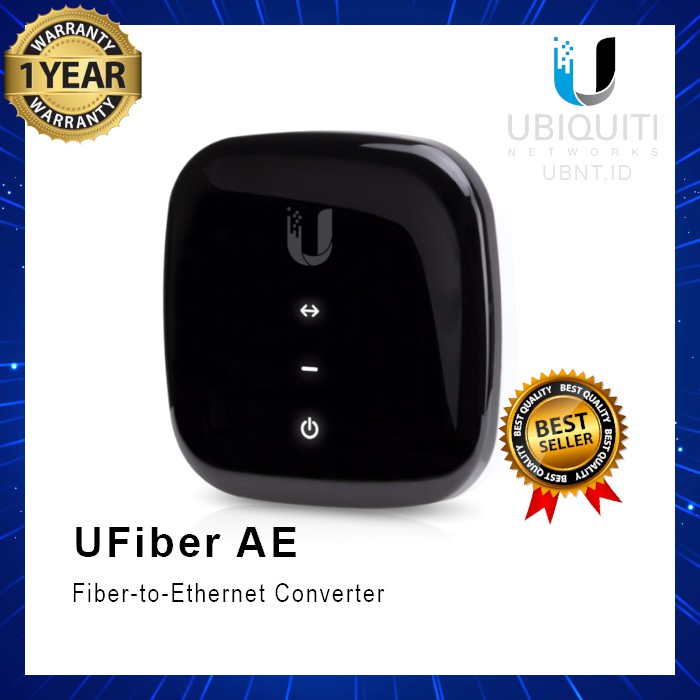 UBIQUITI Convertitore Di Media UF-AE – Trasceiver UFiber Per Fibra Ottica Con Porta SFP/SFP+