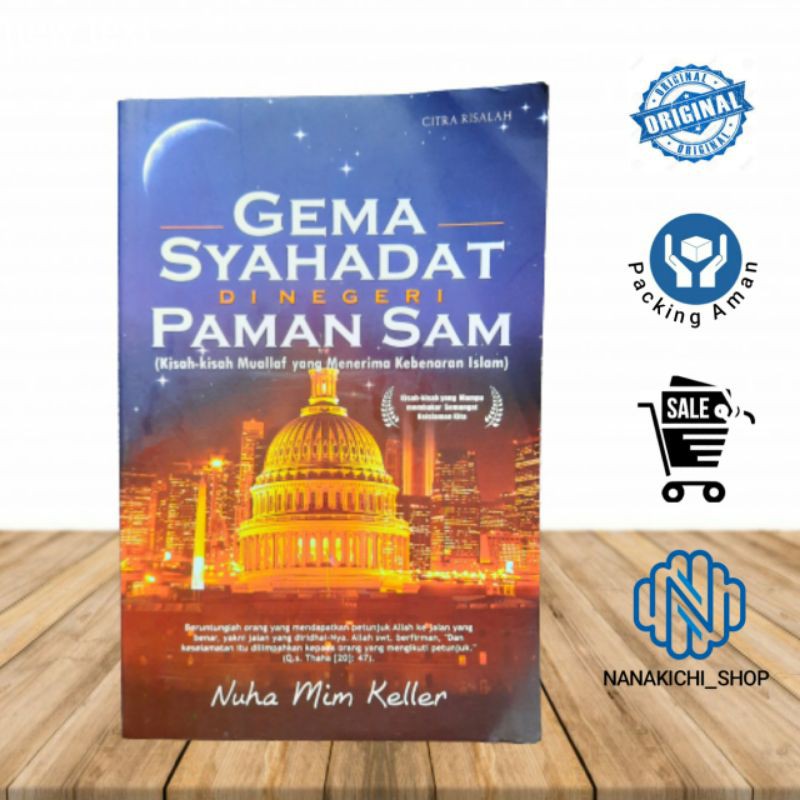 Jual Buku Motivasi Islam Gema Syahadat Di Negeri Paman Sam Kisah Kisah Muallaf Yg Menerima 