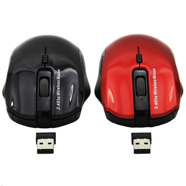 Jual Advance Digitals Mouse Wireless Wm502 - Hitam / Merah | Shopee ...