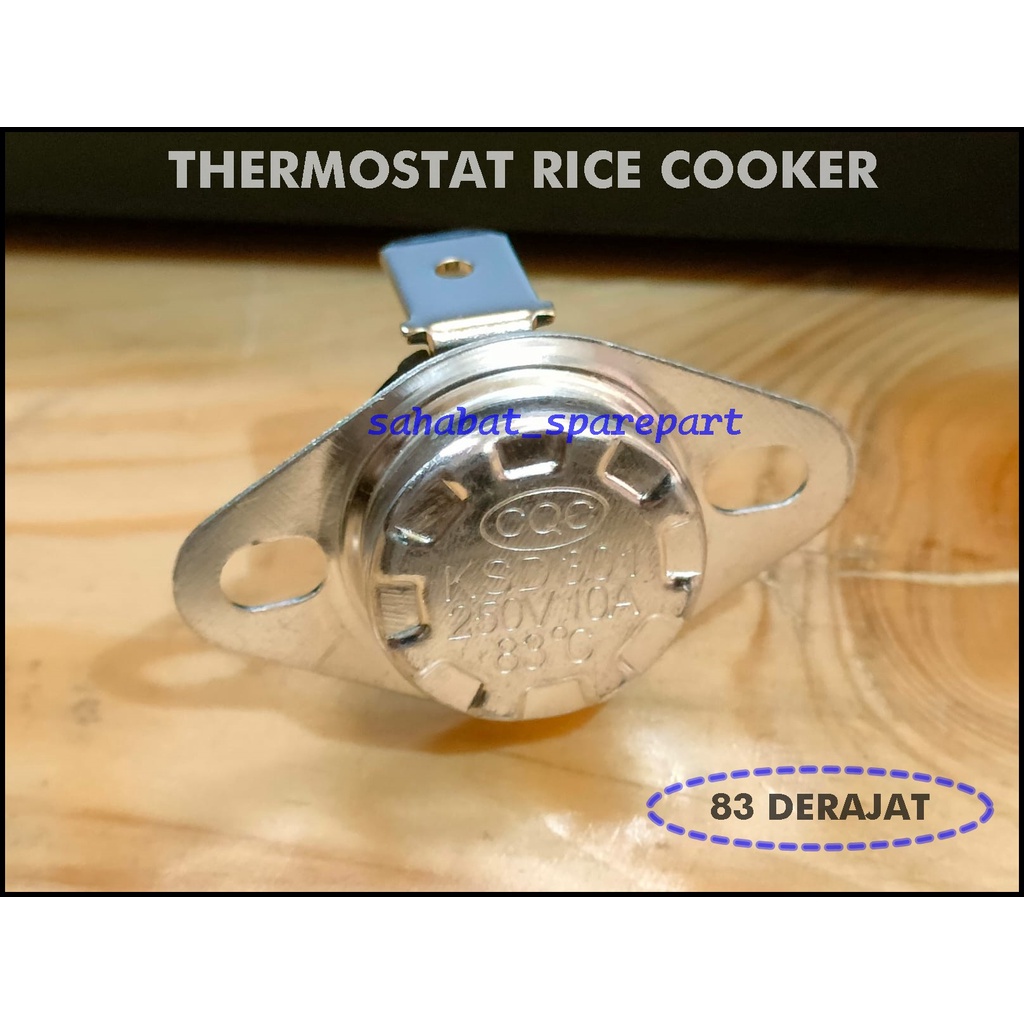 Jual THERMOSTAT THERMOFUSE BIMETAL RICE COOKER DISPENSER 83 - 85 ...