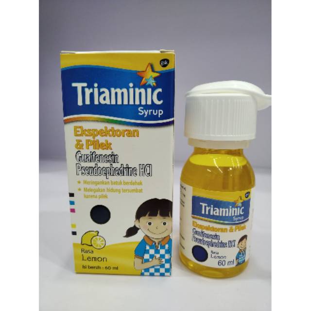 Jual TRIAMINIC EKSPEKTORAN & PILEK SYR 60ml | Shopee Indonesia