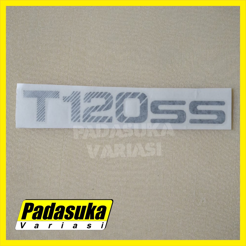 Jual Stiker T120 SS Pick Up Silver Stiker Pintu T 120 SS Original ...