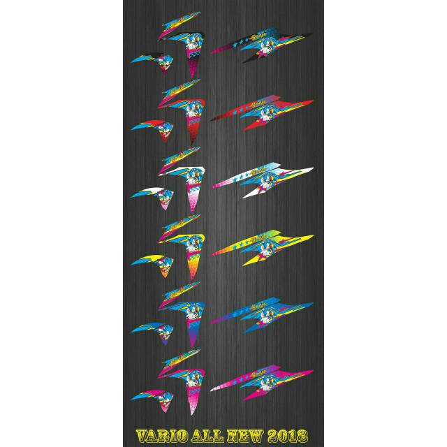 Jual STIKER FARIASI HONDA ALL NEW VARIO 125/150 TH 2018-2021 (SONIK