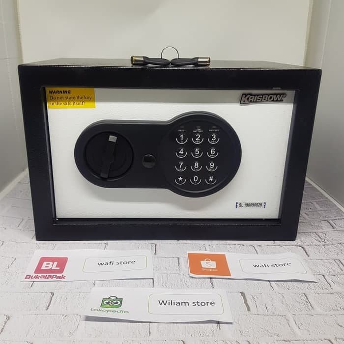 Jual Brankas Krisbow/Cash Box/Safety Box/Deposit Box Shopee Indonesia