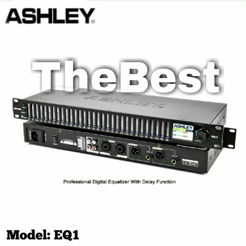 Jual Equaliser Digital Ashley EQ 1 Original Ashley Equalizer EQ1