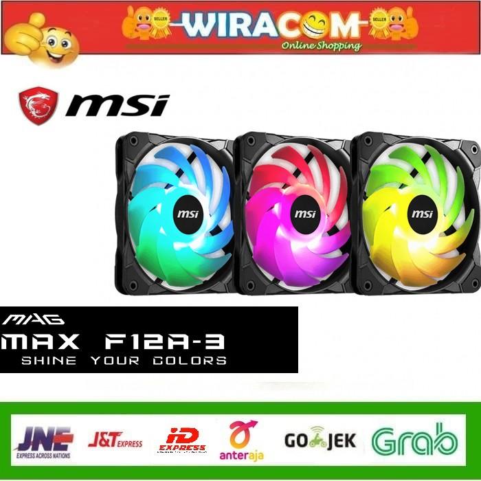 Jual Msi MAG Max F12A3 ARGB Fan Controller + Hub Gaming Fan Shopee