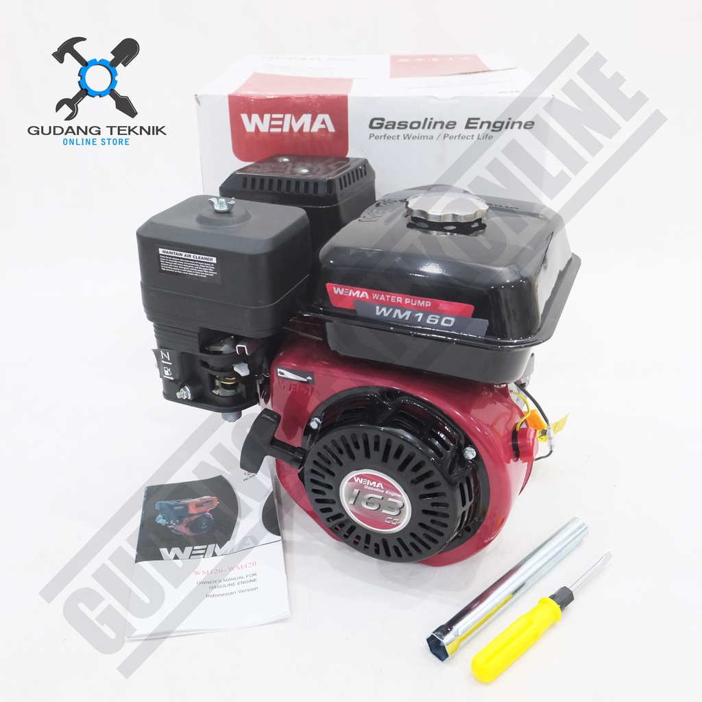 Jual Engine WEIMA 5.5 Hp WM160 4Tak / Mesin Penggerak Serba Guna 5.5Hp ...