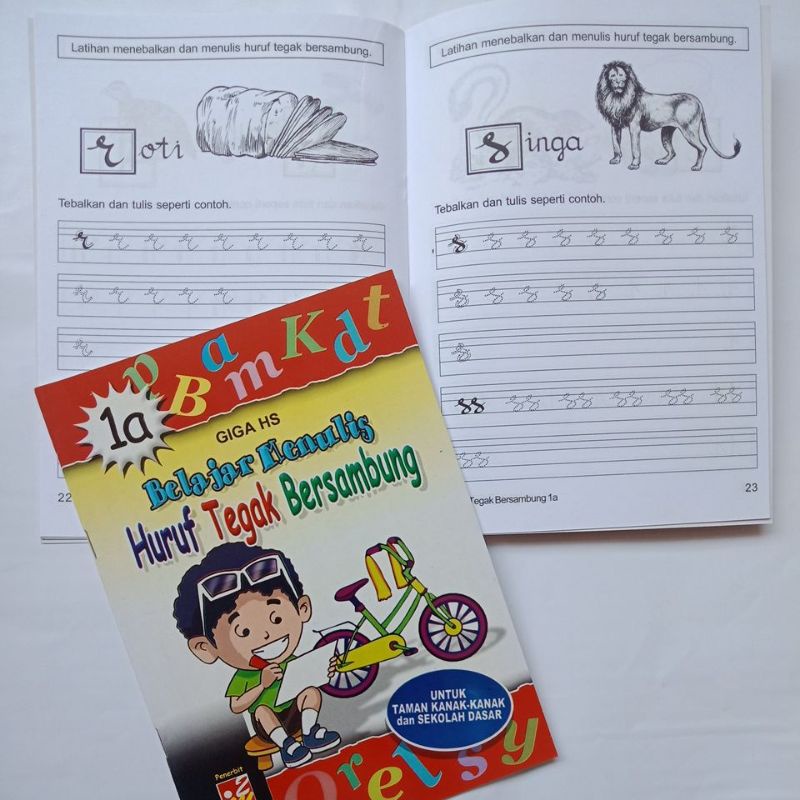 Jual Buku Anak TK SD Lancar Membaca 1a 1b 2a 2b - Belajar Menulis Huruf ...