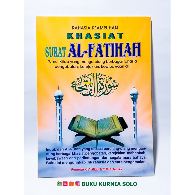 Jual Rahasia Al - Fatihah Rahasia Umul Kitab Surat Al - Fatihah Dan ...