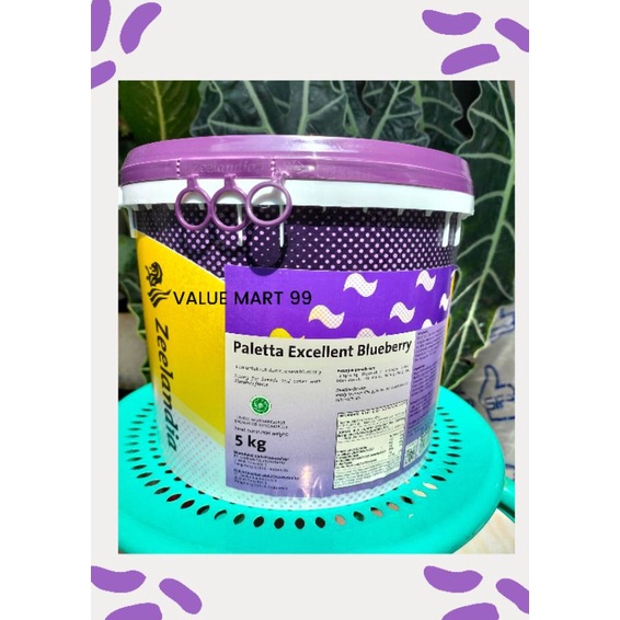 Jual Zeelandia Selai Paletta Excellent Blueberry 5kg | Shopee Indonesia