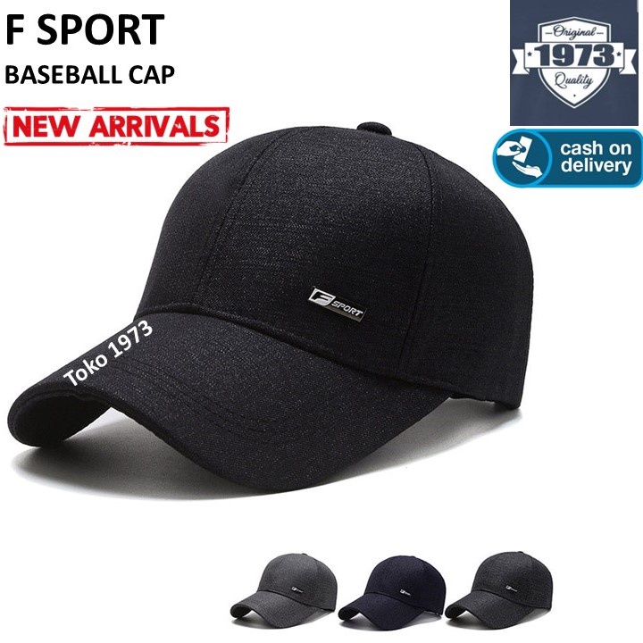 Jual Baseball cap F SPORT Topi baseball topi pria topi wanita topi Shopee Indonesia