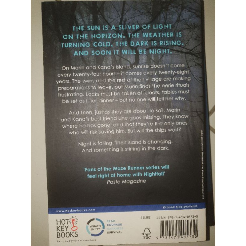 Jual NIGHTFALL by JAKE HALPEAN AND PETER KUJAWINSKI Shopee Indonesia