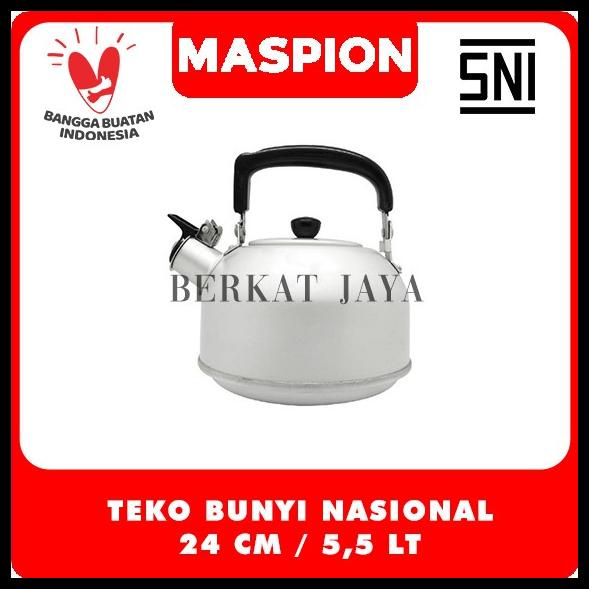 Jual Maspion Teko Bunyi 24 Cm Whistiling Kettle Teko Ceret Rebus Air Shopee Indonesia 9503