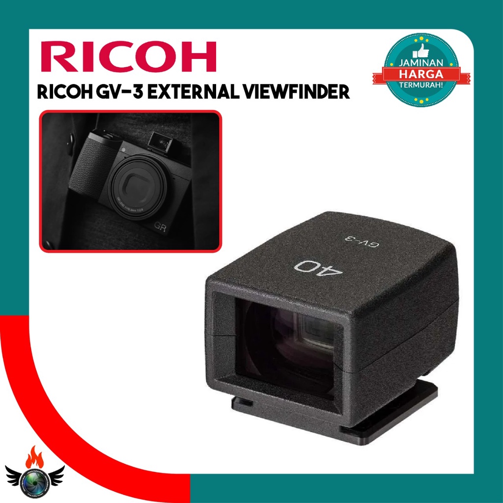 Jual Ricoh GV-3 External Viewfinder Ricoh GV3 For GR IIIx | Shopee ...