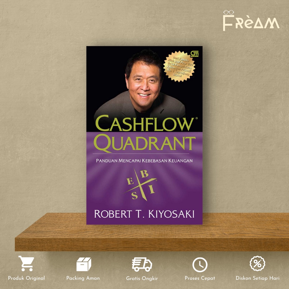 Jual Buku Bisnis Rich Dad Poor Dad Edisi Revisi Rich Dads Cashflow