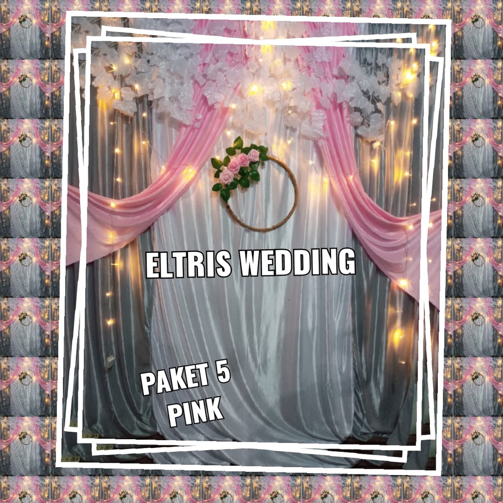 Jual Paket Dekorasi Backdrop Photobooth Akad Photobooth Lamarannikah Shopee Indonesia 5790