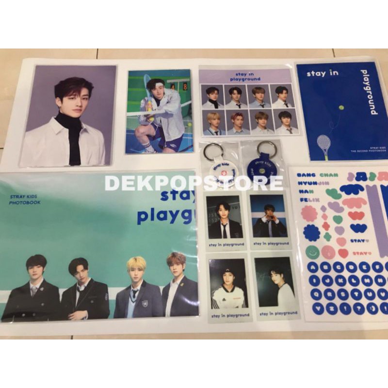 Jual [SHARING] 2ND PHOTOBOOK STRAY KIDS - STAY IN PLAYGROUND